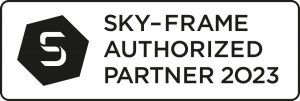 SKY FRAME Certificate 2023 Authorized Partner